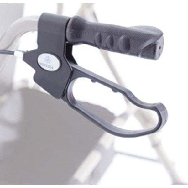 Kit freno Sinistro + Cavetto compatibile con Deambulatore Girello per Anziani Moretti Gaya 1.0 modello RP238 Art. RPR570S