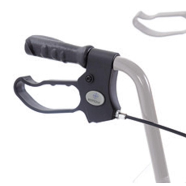 Kit freno e Cavetto Sinistro per Rollator Deambulatore Girello per Anziani Moretti Dyone 1.0 modello RP689 Art. RPR612