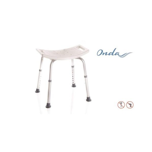Sedile per Bagno Doccia per Anziani Senza Schienale Art. RS827 -