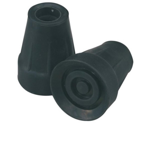 Coppia puntali Ø 16 mm neri per stampella avambraccio modello RP701 RP705N RP706N Art. RV7011