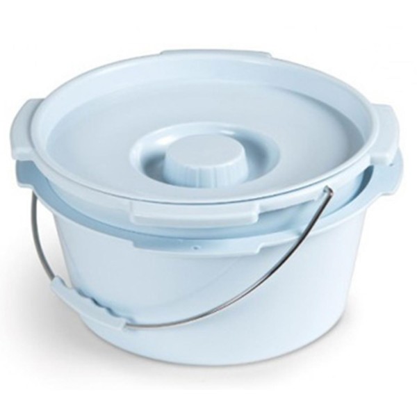 Secchio con manico e coperchio per rialzi stabilizzanti per wc modello  RP781 / 2 Art. RV7069-4