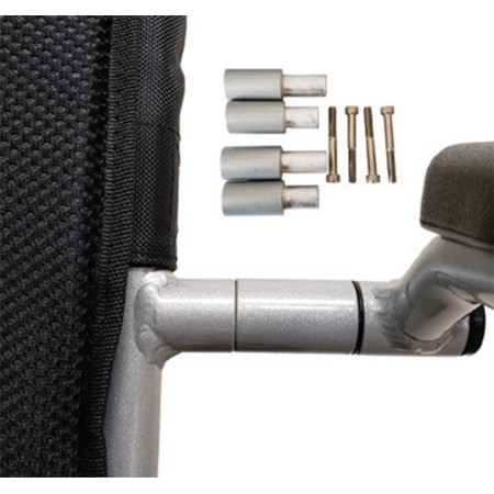 1 - Set Estensione Larghezza Braccioli per Sedia a Rotelle Carrozzina elettrica modello CM850 Art. CM875