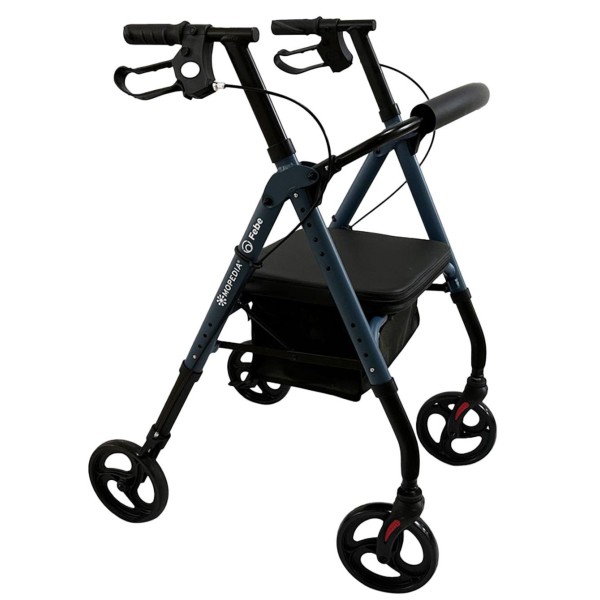 Rollator Deambulatore Girello per Anziani in Alluminio Fabe