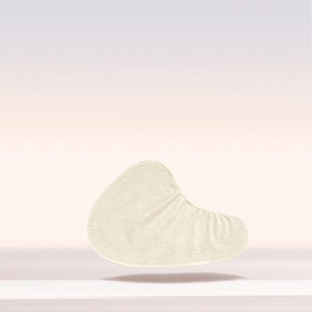 1 - Anita Foderina in cotone bilaterale  Colore champagne