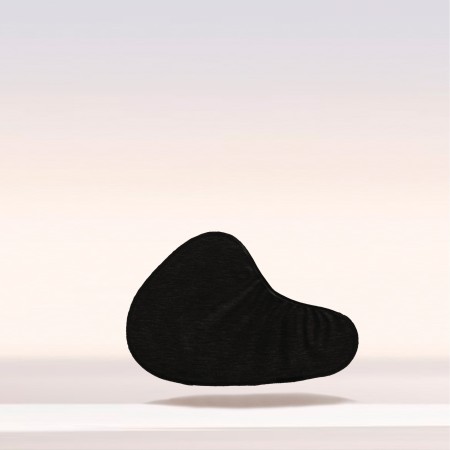 1 - Anita Foderina in cotone per Protesi Bilaterale Colore nero