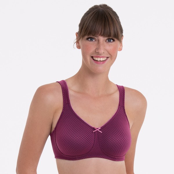 Anita Leni Reggiseno per protesi bilaterale Colore plum