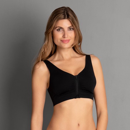 1 - Anita Lynn Reggiseno per protesi chiusura anteriore Colore nero