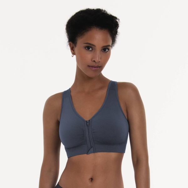 Anita Lynn Reggiseno per protesi chiusura anteriore Colore sky grey