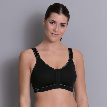 1 - Anita Frontline open Reggiseno sportivo chiusura anteriore Colore nero -