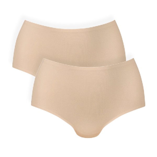 Anita Essential 1343-2 Slip alto+ (2X) confezione da 2 pz Colore Marrone
