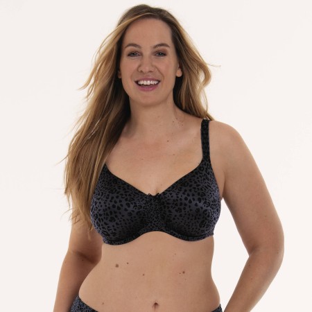 1 - Anita Joy - Reggiseno Big-Cup con ferretto e coppe preformate Colore Grigio