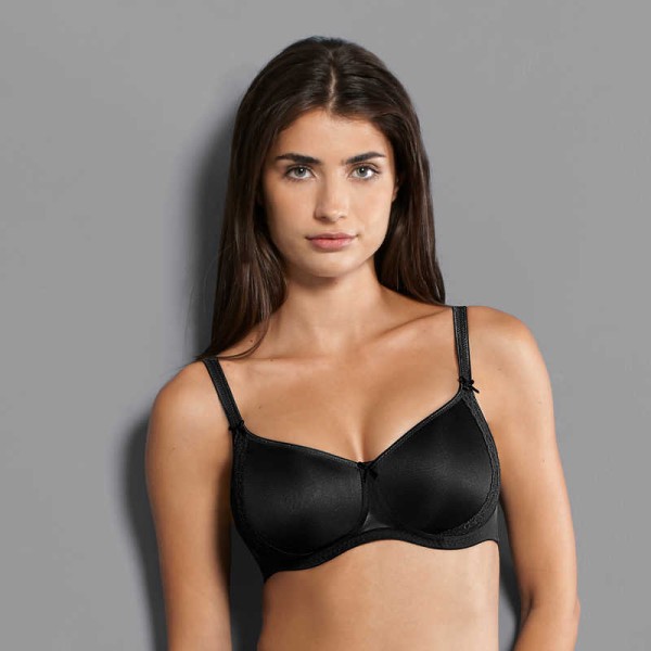 Anita Lace Rose Reggiseno senza ferretto con coppe imbottite Colore Nero