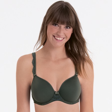 1 - Anita Selma Reggiseno con ferretto con coppe in spacer Colore Verde