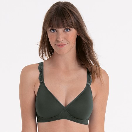 1 - Anita Selma Reggiseno senza ferretto con coppe in spacer Colore Verde
