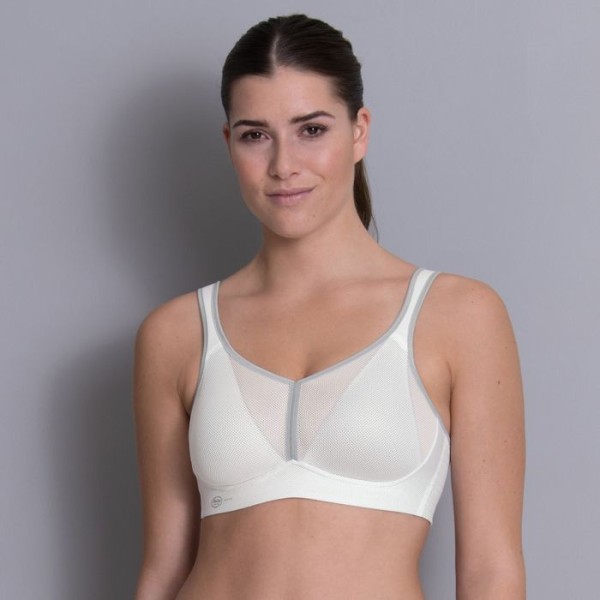 Anita Air control Reggiseno sportivo con coppe imbottite Colore bianco