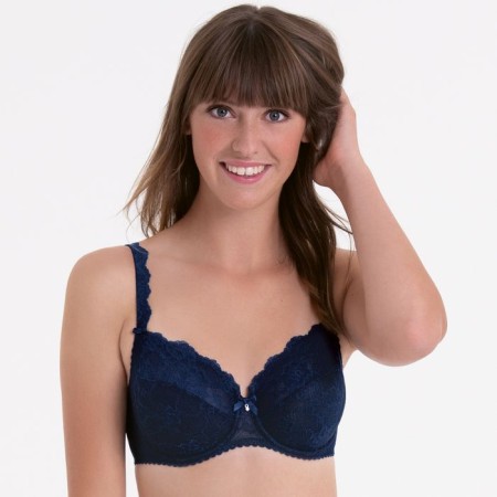 1 - Anita Bobette Reggiseno con ferretto Colore blu mare