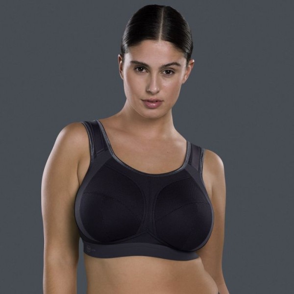 Anita Extreme control plus Reggiseno sportivo Colore nero/antracite