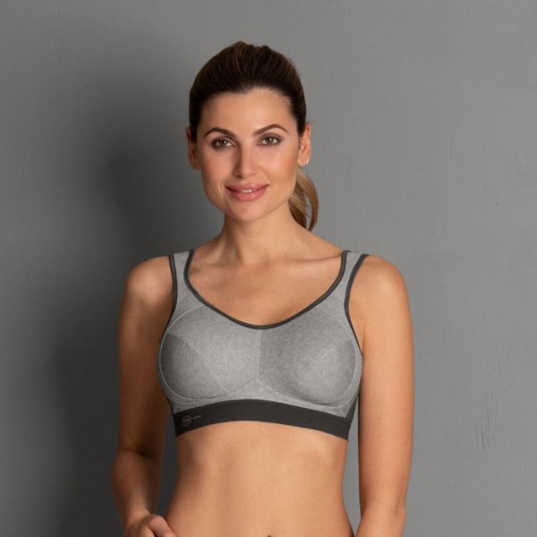Anita Extreme control Reggiseno sportivo Colore heather grey
