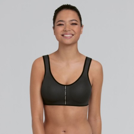 1 - Anita PanAlp air Reggiseno sportivo Colore antracite/nero