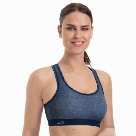 1 - Anita PanAlp Delta Top Reggiseno sportivo Colore jeans