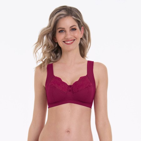 1 - Anita Orely Reggiseno di alleggerimento Colore Rosso --
