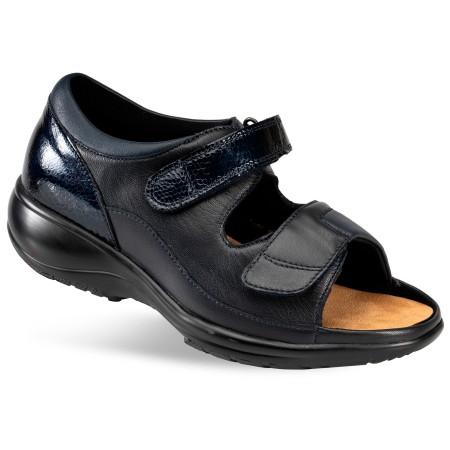 2 - Scarpe ortopediche donna per diabete suola rigida Podartis mod. MANET Art. SD21570