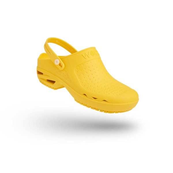 Wock BLOC Zoccoli Sanitari Professionali SRC con Cinturino Giallo