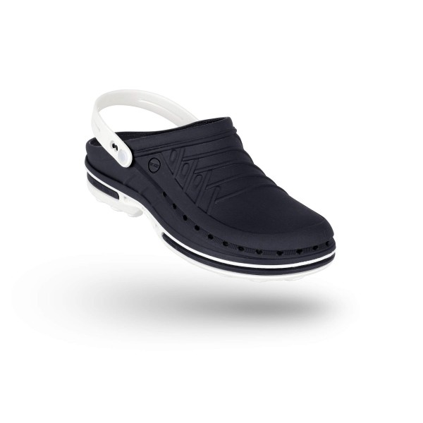 Wock Clog Zoccoli Sanitari Professionali con Cinturino Blu Navy