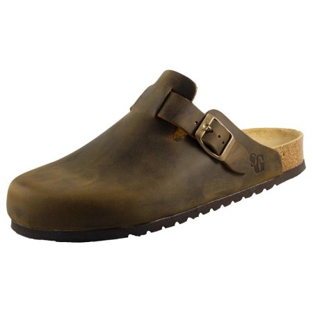 1 - Sanagens Masai 520 marrone VERA PELLE sabout  Made in Italy