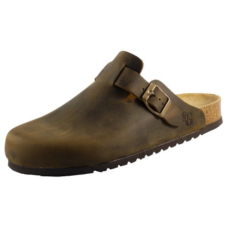 2 - Sanagens Masai 520 marrone VERA PELLE sabout  Made in Italy