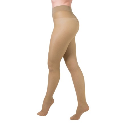 1 - Sanagens Calze Collant MALICE 40 NUDO Calze a compressione graduata 40 DEN PLAYA 9/10 mmHg