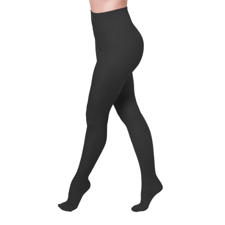 1 - Sanagens Calze Collant MALICE 140 ELEGANT Calze a compressione graduata 140 DEN NERO 15/16 mmHg