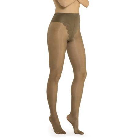 1 - Solidea Collant 70 den BRONZE a maglia liscia NAOMI 70 sheer Calze a compressione graduata 12/15 mmHg Art. 013170