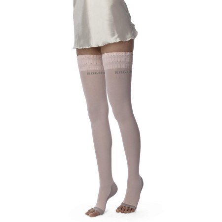 1 - Solidea Calze 70 den ROSA NIGHT WELLNESS 70 OPAQUE Calze a compressione graduata 12/15 mmHg Art. 050470
