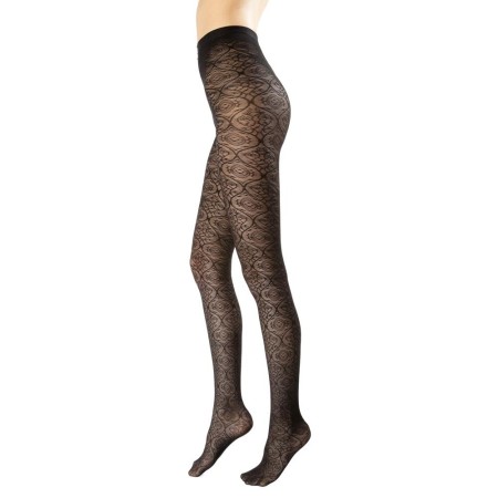 1 - Solidea Collant 70 den MOKA sheer CHANTAL LACE 70 Calze a compressione graduata 12/15 mmHg Art. 050070