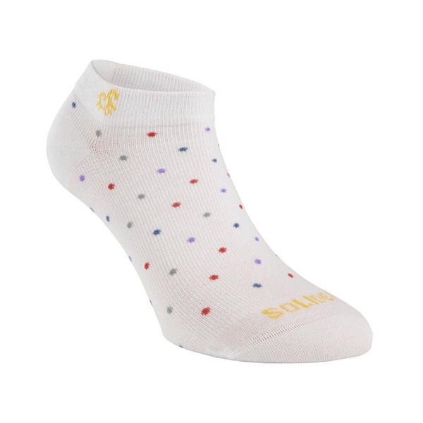 Solidea Calzini BIANCO unisex SOCKSFORYOU BAMBOO FREEDOM POIS Art. 0589A4