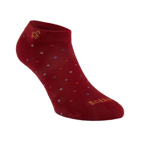1 - Solidea Calzini BORDEAUX unisex SOCKSFORYOU BAMBOO FREEDOM POIS Art. 0589A4