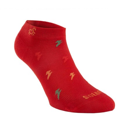 1 - Solidea Calzini ROSSO unisex SOCKSFORYOU BAMBOO FREEDOM FLASH Art. 0590A4