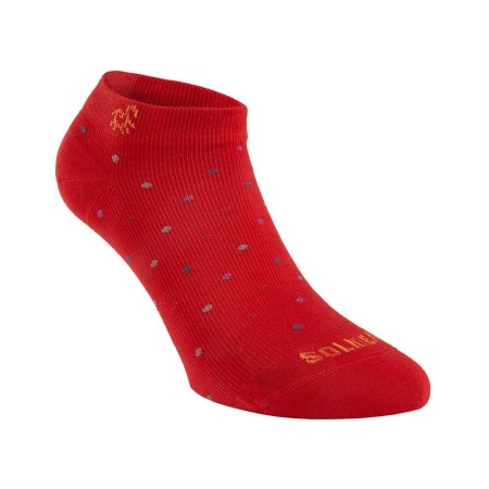 1 - Solidea Calzini ROSSO unisex SOCKSFORYOU BAMBOO FREEDOM POIS Art. 0589A4