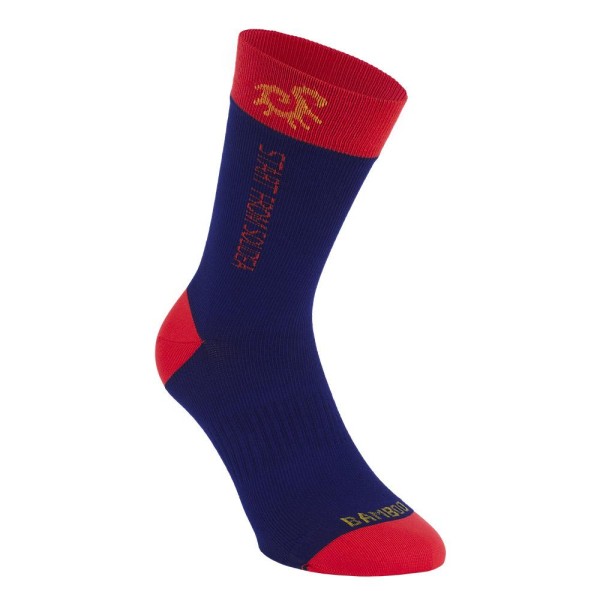 Solidea Calzini BLU NAVY unisex SOCKSFORYOU MERINO BAMBOO FLY HAPPY RED Calze a compressione graduata 18/24 mmHg Art. 0598A4