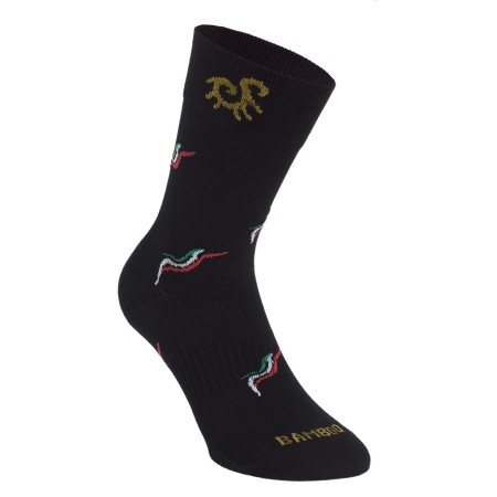 2 - Solidea Calzini NERO SOCKSFORYOU BAMBOO FLY Italy Calze a compressione graduata 18/24 mmHg Art. 0597A4