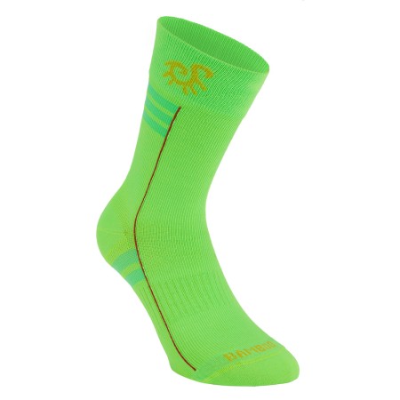 2 - Solidea Calzini VERDE FLUO unisex SOCKSFORYOU MERINO BAMBOO FLY PERFORMANCE Calze a compressione graduata 18/24 mmHg Art. 06