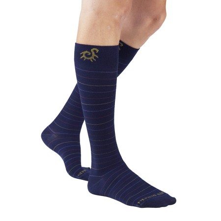 2 - Solidea Gambaletti BLU NAVY SOCKSFORYOU MERINO BAMBOO FUNNY Calze a compressione graduata 18/24 mmHg Art. 0593A4