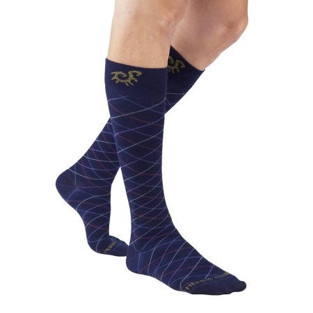 1 - Solidea Gambaletti BLU NAVY SOCKSFORYOU MERINO BAMBOO RUMBA Calze a compressione graduata 18/24 mmHg Art. 0594A4