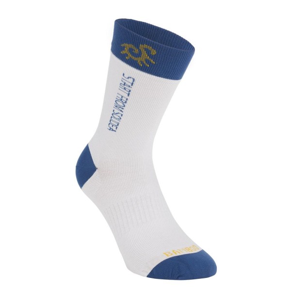 Solidea Calzini BIANCO unisex SOCKSFORYOU MERINO BAMBOO FLY HAPPY BLUE Calze a compressione graduata 18/24 mmHg  Art. 0599A4