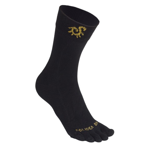 Prime Solidea Calzini NERO SOCKSFORYOU SILK BAMBOO COMFY Calze a compressione graduata 8/12 mmHg Art. 0595A4**