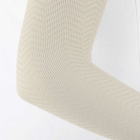 1 - Solidea Maniche CHAMPAGNE lunghe SILVER WAVE SLIMMING SLEEVES PRO 15/21 mmHg Art. 0614A5