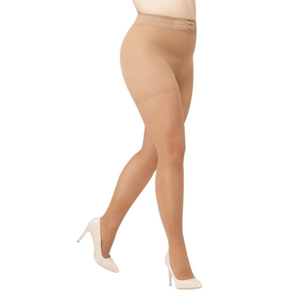 Prime Solidea Collant 140 den CIPRIA sheer CURVY 140 Calze a compressione graduata 18/21 mmHg Art. 0549A4 --