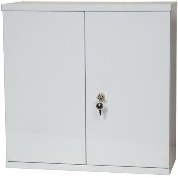 Armadietto Pronto soccorso Vuoto 505/M in acciaio al carbonio con 2 ripiani, 530 x 530 x 210 mm