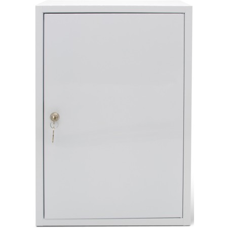 1 - Armadietto Pronto soccorso Vuoto 805/M in acciaio al carbonio, Tre ripiani in acciaio 402x202x582 mm